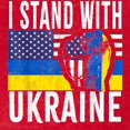 thumbnail image 3 of CafePress - I Stand With Ukraine Flag American Flag Su T Shirt - Mens Football Shirt, 3 of 4