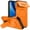 Orange, variant on Case for Google Pixel 9a 6.3" with Invisible Fold Holder Stand, MagSafe Magnetic Wireless Charging,Sliding camera casing,Shockproof Dropproof Tough Rugged Protective Case Cover,Blue