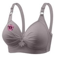 thumbnail image 4 of HomeDM Women's Bras Plus Size Full Coverage Push Up Non-Padded Wireless Comfort Everyday Bras Wide Strap Bras for Women Sizes XS-4XL, 4 of 4