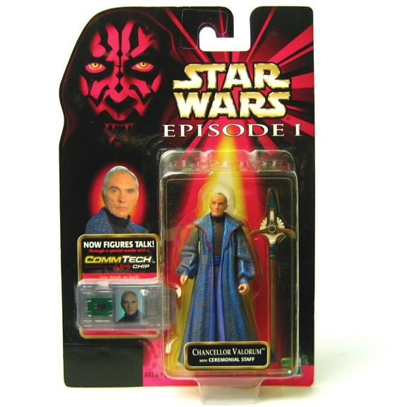 Star Wars Episode I Basic 1999 Chancellor Valorum Action Figure