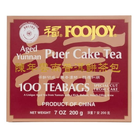 FooJoy Aged Tea, Yunan Pu-Erh, 7 Oz