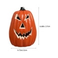 thumbnail image 6 of TABLZONE 2-Pack Orange Pumpkin Lanterns Plastic Decor for Home Indoor Outdoor Use, 6 of 7