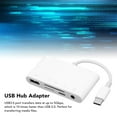 thumbnail image 4 of USB Hub Adapter, Widely  5Gbps Transfer Speed USB C Hub Practical 5 in 1  for Mobile Phone for Mice, 4 of 7