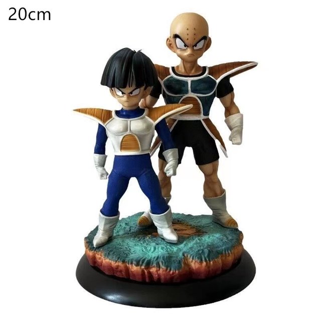 New Dragon Ball Super Vegeta Goku Figure Ornaments White Hole Kelin Gohan Doll Tianjin Rice Four Demon Fist Figures Model Toys Fivean unisex