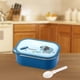 thumbnail image 2 of Caja Bento Aislada Contenedor de Alimentos Inoxidable 900ml Azul Gloria, 2 of 8