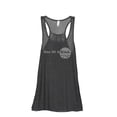 thumbnail image 1 of One Of A Kind Women's Fashion Sleeveless Flowy Racerback Tank Top Charcoal Grey Small, 1 of 5