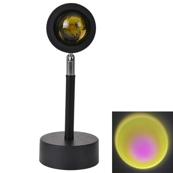 Projection Light LED 5W USB Projector Light Lamp LED Projection Adjustable Photography Prop Atmosphere Lamp, Sunset