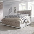 thumbnail image 3 of Magnolia Manor White King Uph Sleigh Bed, 3 of 9