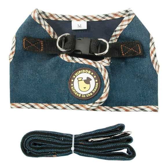 Pet Harness Adjustable Fashion Kitten Harness Cat Vest Harness with Pet Leash