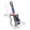 thumbnail image 2 of Eespoir Smart Bluetooth Electronic Guitar For Kids, No Strings Foldable Guitar Toy, Auto-Play One-Man Band Mode For Beginners, Portable Music Gift, Educational(Black), 2 of 6