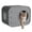 Gray, variant on Bifanuo Cat House for Indoor & Outdoor Cats,Weatherproof Resin Cat Shelter with Camera-Shaped Design,Ventilation, Assemble Easily for Home & Yard,Blue