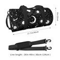 thumbnail image 2 of Balery Crescent and Stars Bolsa de Gimnasio para Mujeres y Hombres, Bolsa de Viaje Impermeable, Bolsa de Fin de Semana con Compartimento para Zapatos y Bolsillo Húmedo, 2 of 6