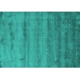 thumbnail image 1 of Ahgly Company Indoor Rectangle Abstract Turquoise Blue Contemporary Area Rugs, 2' x 4', 1 of 4