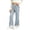 Q81 Multicolour, variant on Angala Toddler Girls Denim Pants Floral Graphic Flared Leg Jeans With Lace Trim Fall Casual Girls Trousers Size 2-3 Years