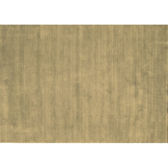 Ahgly Company Indoor Rectangle Abstract Brown Contemporary Area Rugs, 2' x 5'