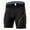 A-Grey201, variant on SONXAHE Men's Padded Liner Cycling Shorts Wide Waistband Bike Ride Short Pants