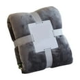 thumbnail image 3 of Flannel Fleece Throw Blanket, 39×47 Inch - Cozy Lightweight Thick Blanket - All Seasons Suitable for Women, Men and Kids Comfy Blanket for All Seasons Clearance, 3 of 6