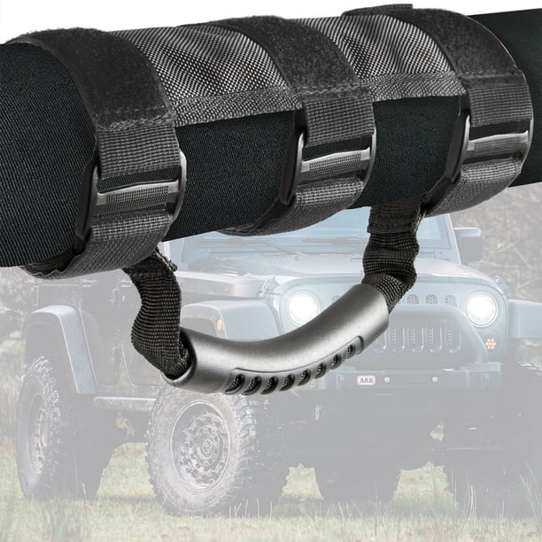 Asas de agarre de barra antivuelco mango de agarre resistente antideslizante para Jeep Wrangler UTV