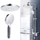 thumbnail image 3 of Accesorios de baño, cabezal de ducha de mano con rosca G1/2 pulgadas, cabezal de ducha tipo lluvia probado y confiable, 3 of 8