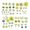 Style 2, variant on 40/61Pcs Artificial Flower Buds 4-10cm Small Flower Buds for Wedding Table Centerpieces Showers Decoration