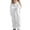 B# White, variant on Olyvenn Stylish Fashion Women's Drawstring Pocket Button Mid Waist Tight Pants Trendy Dressy Casual Full Length Pants Jeans for Women Black 6