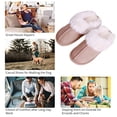 thumbnail image 3 of Zapatillas de interior difusas, antideslizantes, de felpa, con punta cerrada, cómodas para el invierno Ndcxsfigh  Tenis De Mujer Tenis De Hombre, 3 of 8