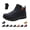 Blue, variant on Winter Boots for Women Wide Width Warm Fur Lined Snow Boots Waterproof Slip on Ankle Walking Boot Comfortable Outdoor Anti Slip Shoes with Side Zipper