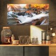 thumbnail image 1 of Waterfall Probiy in Prut River - Landscape Photography Canvas Print, 1 of 3