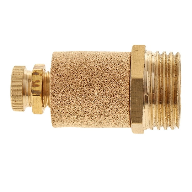 Silenciador de aire neumático de bronce sinterizado Connect Choice Temperatura de trabajo: - + 70 degree C 4 puntos