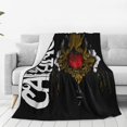 thumbnail image 6 of Blanket Throw Bedding Room Decor Flannel Blankets for Bed Sofa Warm Blankets 80"x60", 6 of 6