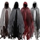 thumbnail image 2 of Capa de calavera de zombi medieval de Halloween para hombre con capucha, capa de terror vintage, capa renacentista para disfraces de cosplay para adultos, accesorios, 2 of 5