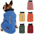 thumbnail image 1 of Chaqueta reflectante para perros, abrigo para perros, chaleco acolchado cálido, chaqueta para cachorros con forro polar, XS, 1 of 4