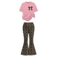 thumbnail image 5 of MuXiKeJi Clothes valentine outfit for girls size 8,Baby Girl Winter Outfits Letter Print Cute Hoodie Pullover Top and Long Sweatpants Set Toddler To Little Kid, 5 of 5