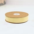 thumbnail image 3 of 1 rollo de 2,5 cm de ancho, no elástico, accesorios para ropa, cinta para envolver regalos, cintas flocadas, cinta decorativa para bricolaje, para tienda de casa (beige), 3 of 6