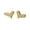 Gold, variant on 925 Sterling Silver CZ Heart Ball Screw Back Post Stud Earrings A1473-Gold