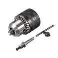 thumbnail image 3 of Unique Bargains Drill Chuck, 3-Jaw Key Chuck w SDS-Plus Round Shank, 1/2inch-20UNF, 3 of 4