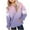 Purple, variant on KyCheLot Girls Oversized Hoodie Lightweight with Pocket Cute Print Comfort Loose Sweatshirt 4-14 Years