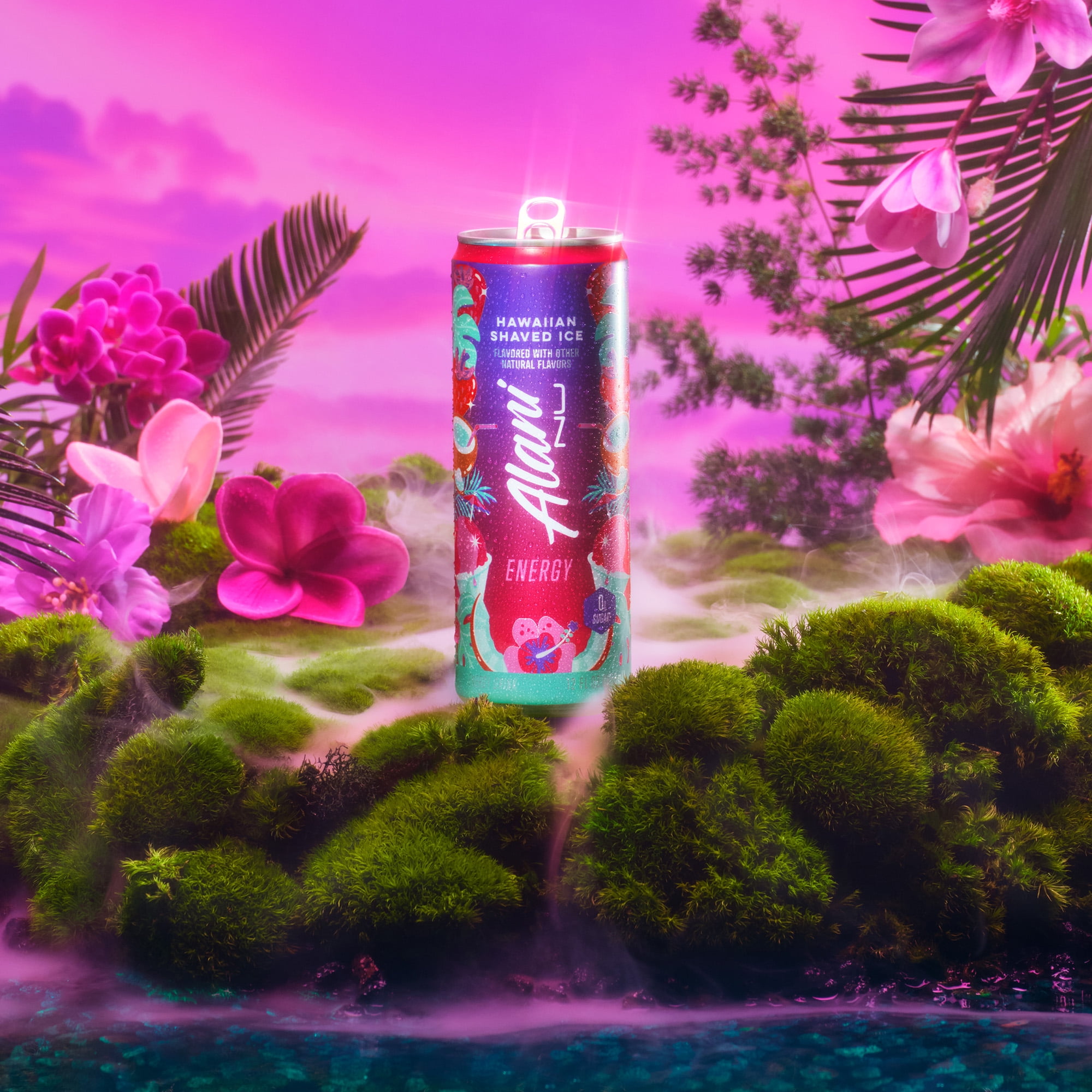 Alani Nu, Hawaiian Shaved Ice, 12 fl oz, Single Can