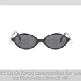 thumbnail image 1 of (W) Miu Miu Regard sunglasses Slate Gray Lenses Black Acetate Alternative fit, 1 of 6