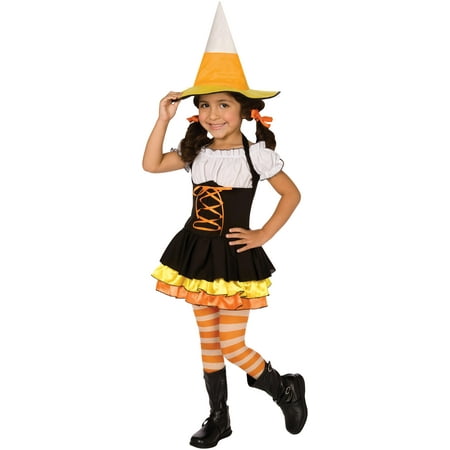 Little Candy Corn Witch Toddler / Child Costume - Child