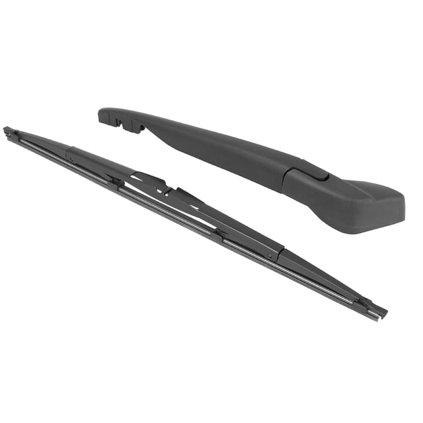 410mm 16" Vehículo Trasero Parabrisas Limpiaparabrisas Escobilla Brazo Juego Negro