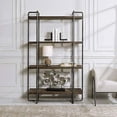 thumbnail image 5 of Uttermost Stilo Farmhouse Boat Wood Plywood and Steel Etagere in Brown/Gray, 5 of 5