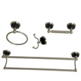 thumbnail image 1 of Water Onyx Bathroom Accessory Set, Brushed Nickel - 4 Piece, 1 of 1
