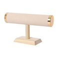 thumbnail image 2 of Jewelry Bracelet Display Stand Bangle Holder for Craft Shows Desk Beige Flannel, 2 of 8