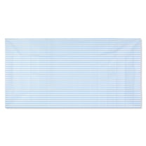 Striped Table Cover, Blue and White, 102" x 54", Easter by Way To Celebrate