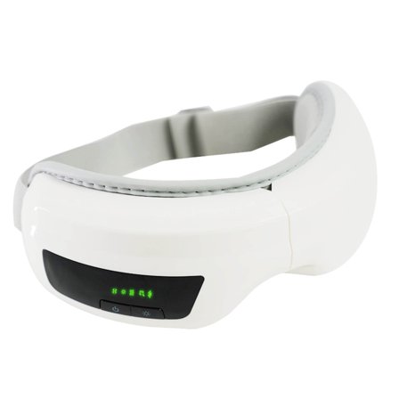 Beauty Clearance Under $15 Eye Massager With Heat Compression Vibration Bluetooth Music Rechargeable, 5 Massage Modes For Relief Eye Strain Dark Circles Eye Bags Dry Eyes Improve Sleep A One Size