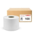 thumbnail image 1 of 100 Rouleaux d'Étiquettes Compatibles SLP-DRL pour SEIKO 2-1/8 Pouces x 2-3/4 Pouces (54mm x 70mm), 1 of 5