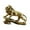 Gold, variant on deevoka Desk Lion Statue Decoration Crafts for Living Room Desktop Bedroom Gold