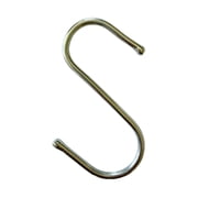 2.75 Ball End S-Hooks, 2-Pack, Zinc-Plated, Peerless Chain Company, #4735339D
