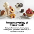 thumbnail image 3 of Hamilton Beach Electric Ice Cream Maker, Ice Cream Machine, 4 Quart Capacity, White, 3 of 8